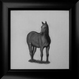 Standing horse painting for sale