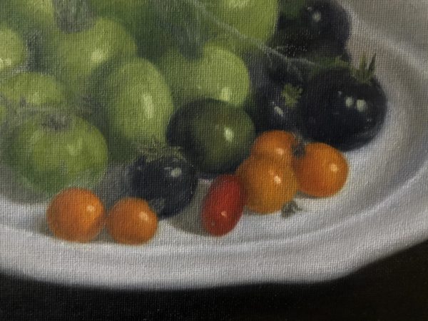 Tomato painting detail